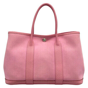 Hermes Garden Party Tpm Pink Toile #306243H17B